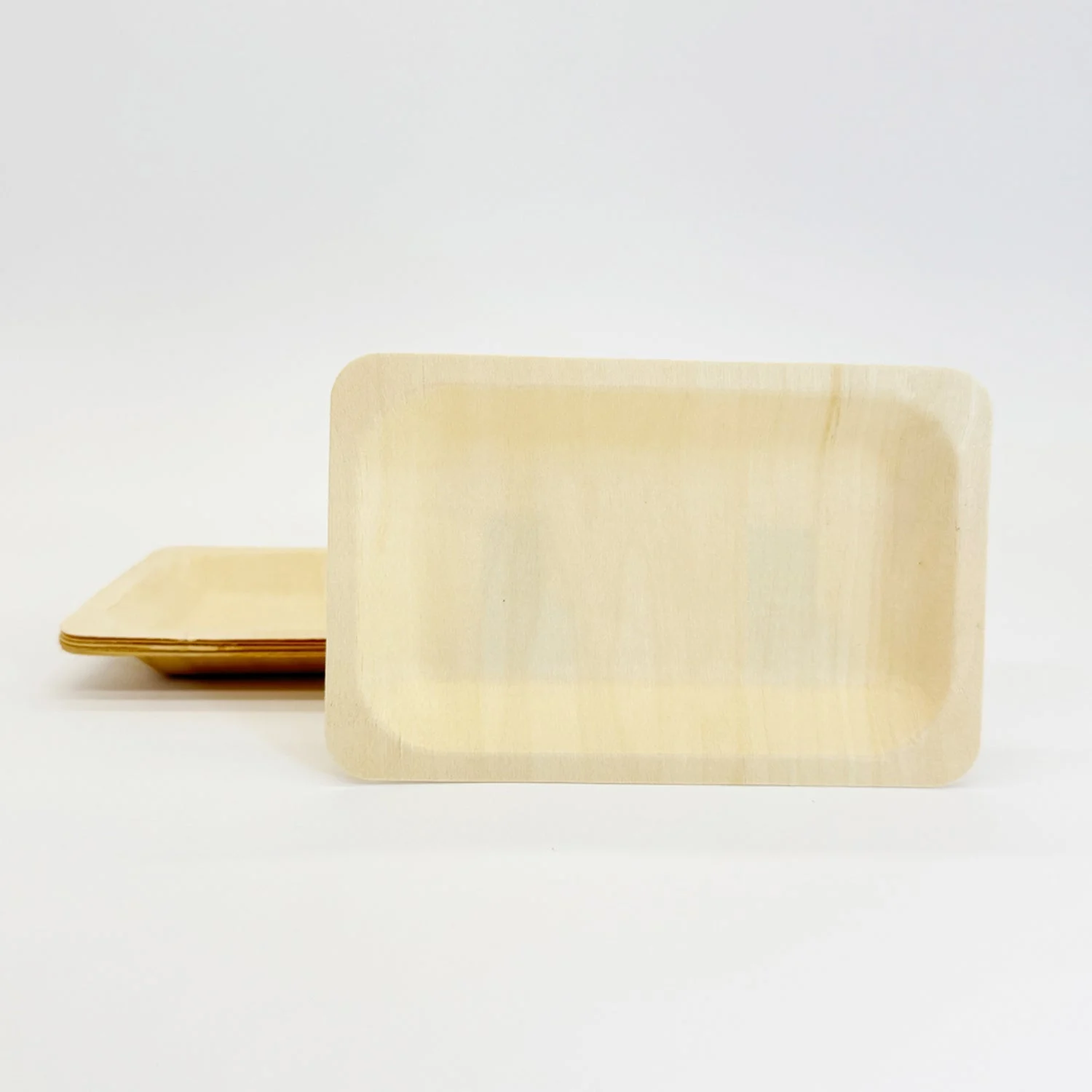 Plates, 9.30 x 6.70 Inch, Wood,3 - 100 COUNT