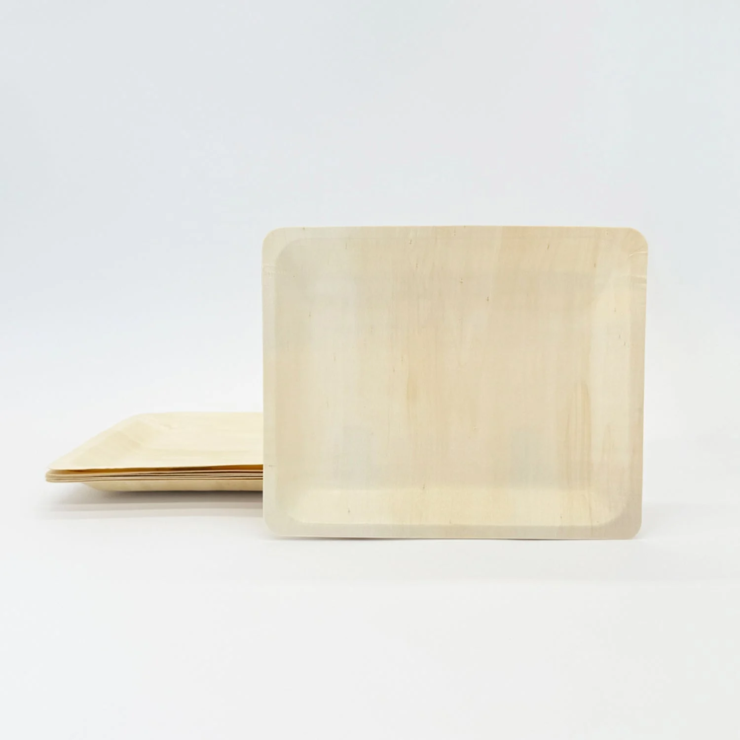 Plates, 10.40 x 8.50 Inch, Wood,2 - 50 COUNT