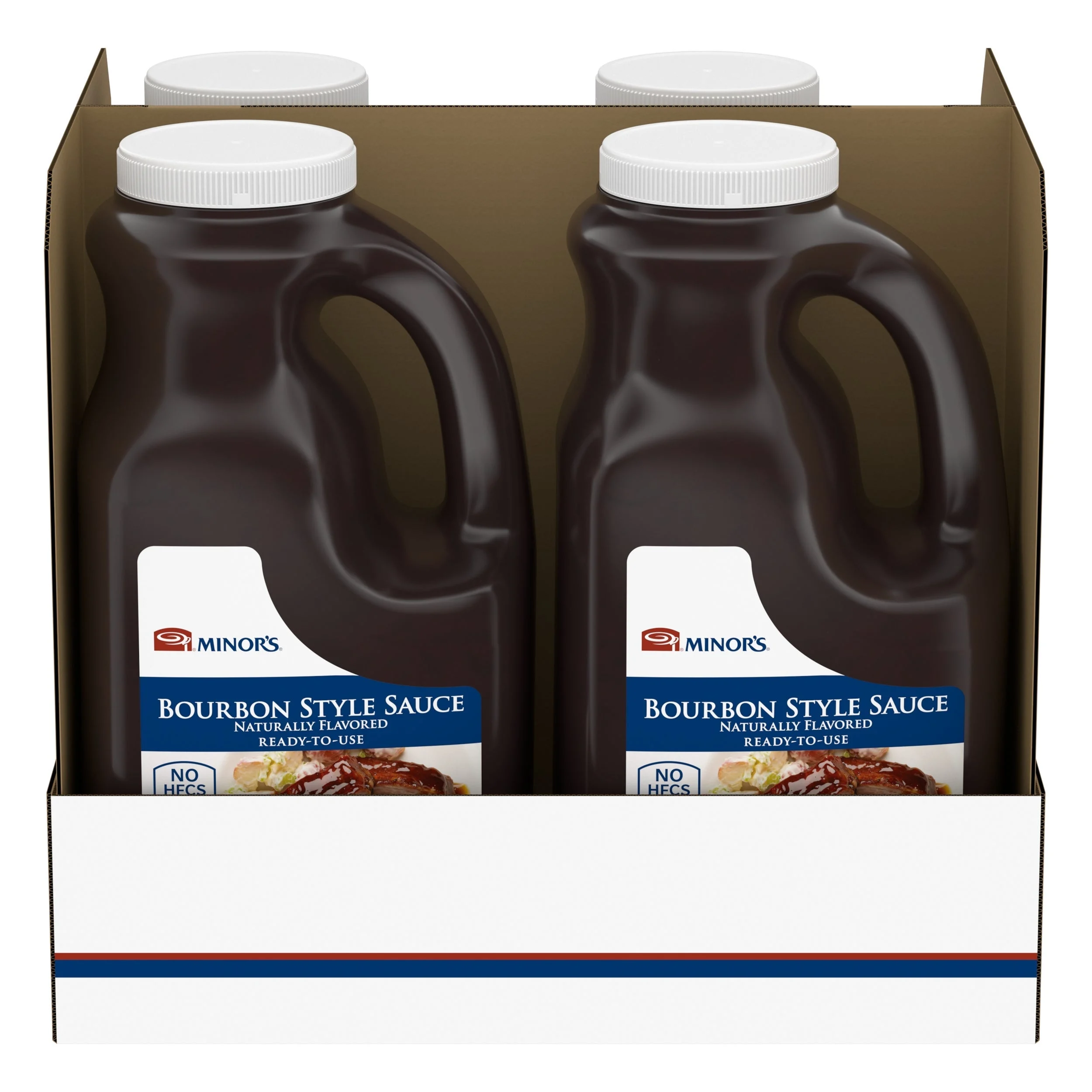 Sauce, Bourbon Style,4 - 0.5 GALLON