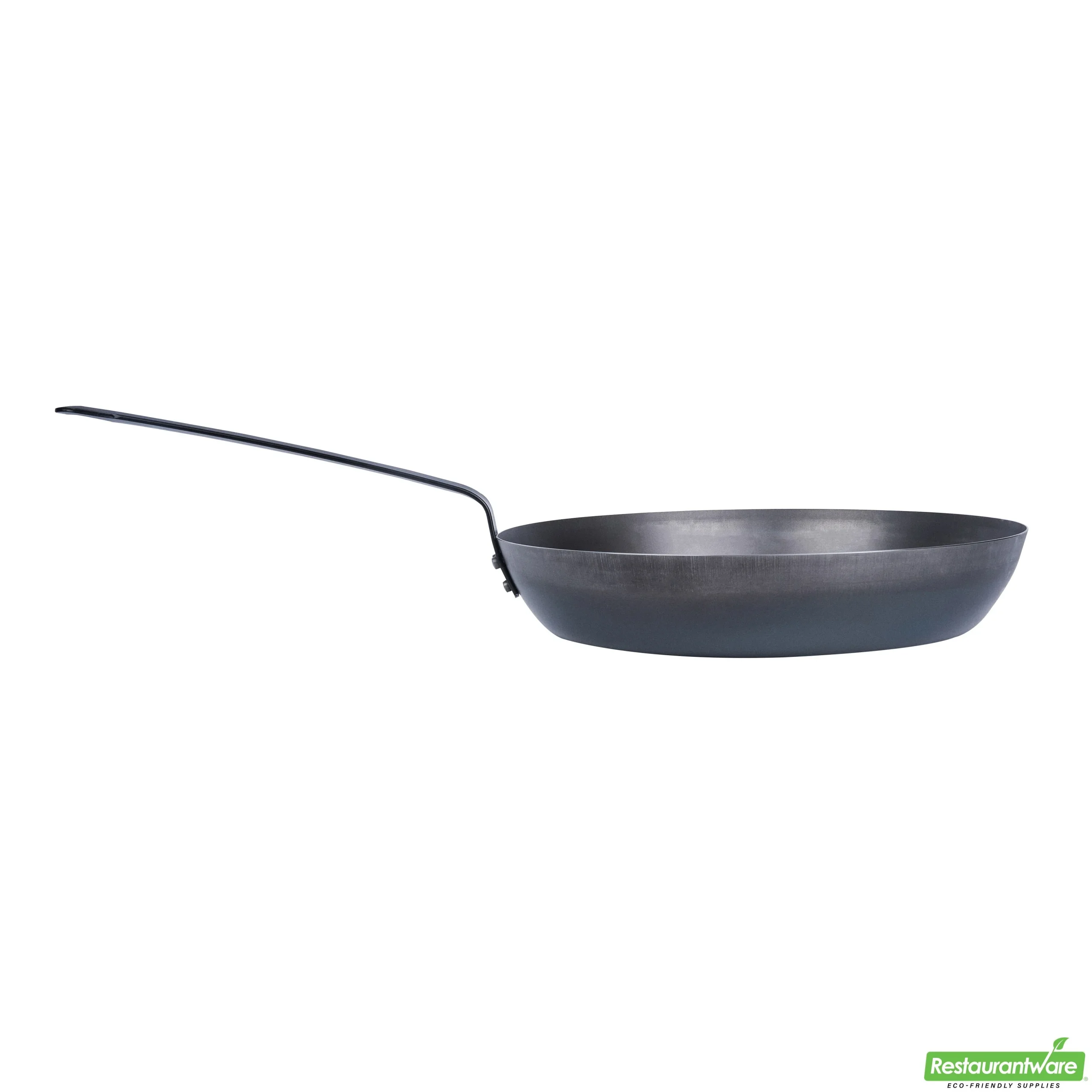 Pans, Fry, Met Lux 13 Inch, Carbon Steel, Black,6 - 1 EACH