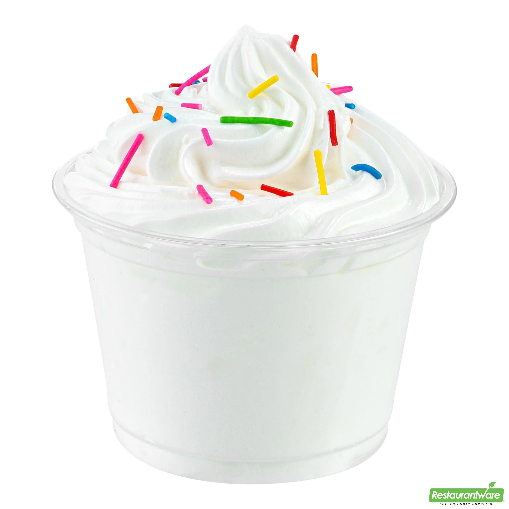 Cups, Dessert, RW Base 9 Ounce, Plastic, Clear, 3.75 x 3.75 x 2.75 Inch, Round,50 - 1 EACH