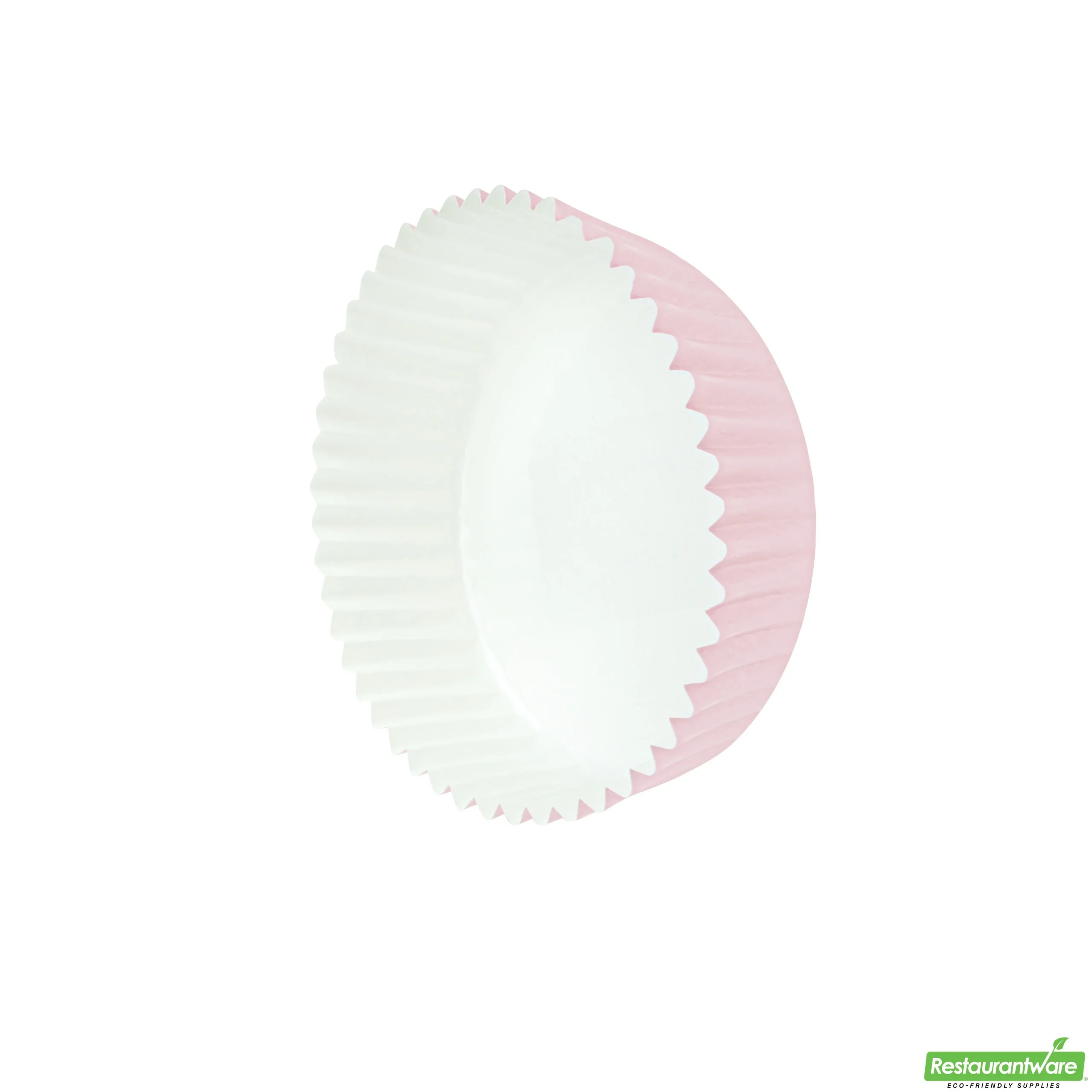 Cups, Baking, 4 Ounce, Paper, Pink, Ridged, 3.50 x 3.50 x 1 Inch, Round,200 - 1 EACH