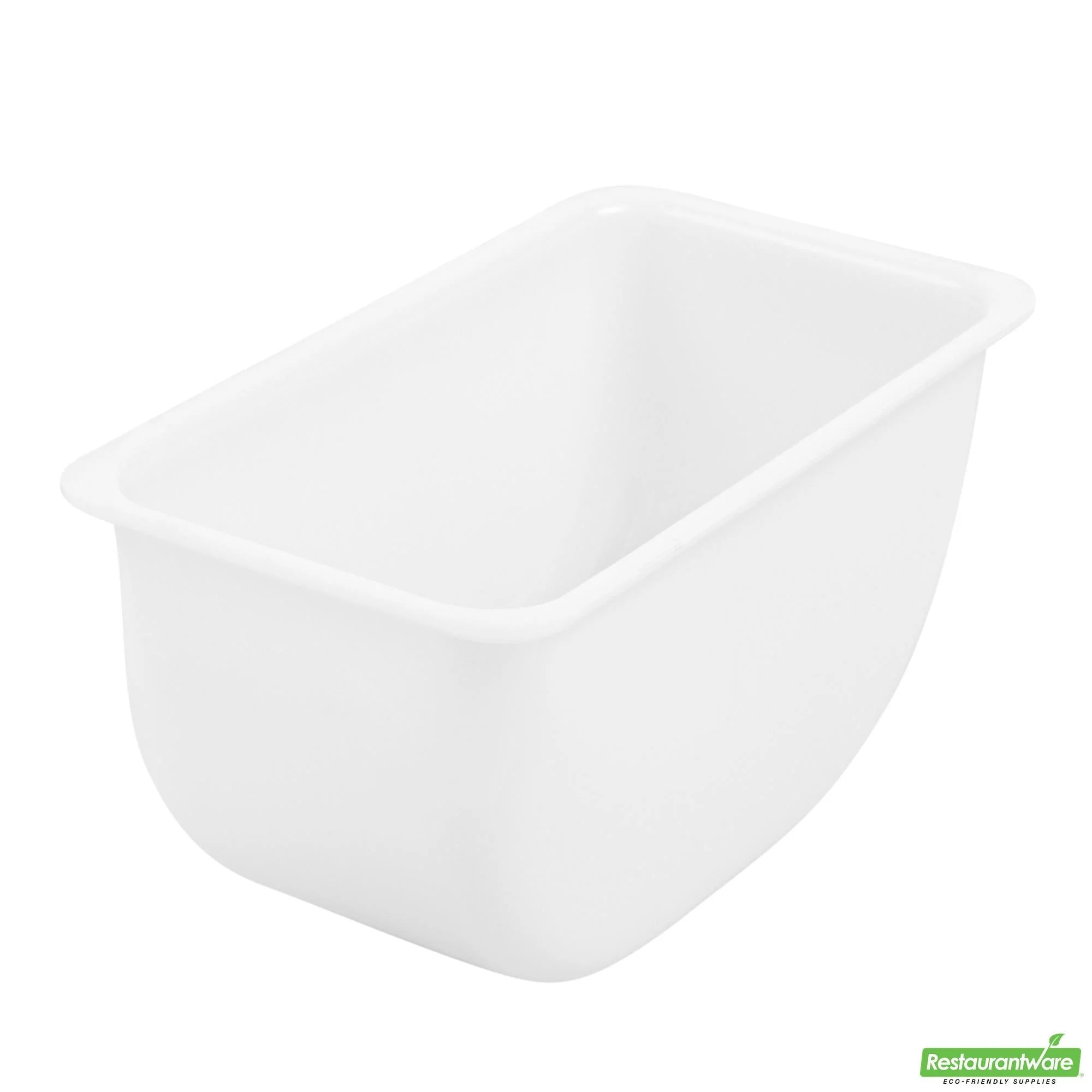Insert, Bar Lux 1 Pint, White, Plastic, for 6-Compartment Condiment Caddy,1 - 1 EACH