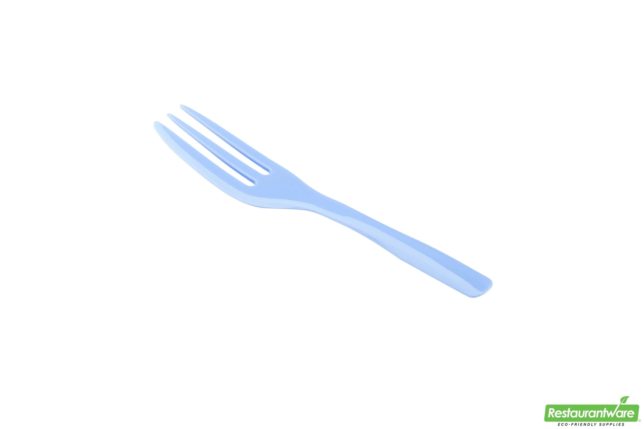 Forks, Cake, Heavyweight Plastic, Periwinkle, 4 Inch, with Knife-Edge, 4 Linear Inch,1 - 500 COUNT