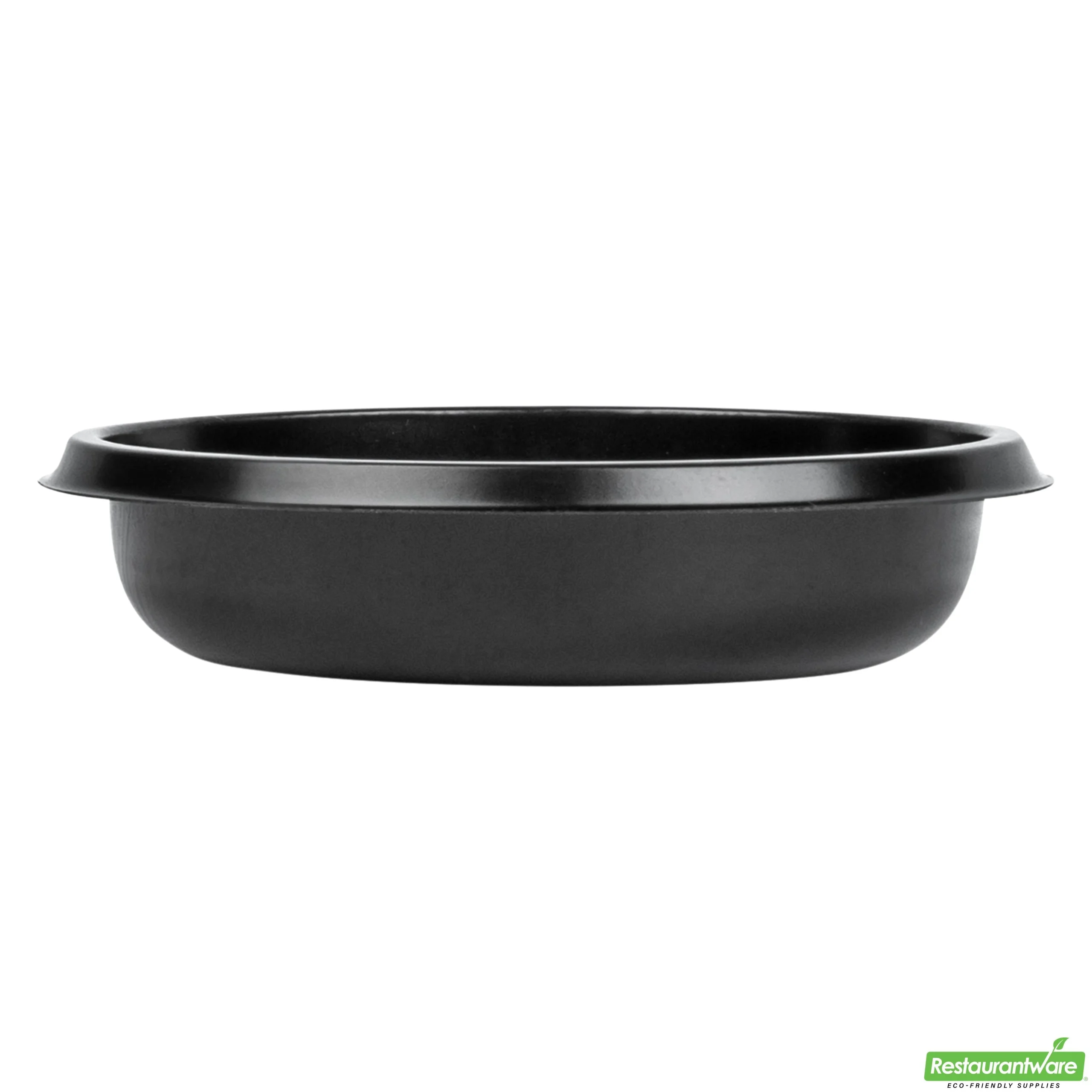 Dish, Sauce, Bento Tek 2 Ounce, Plastic, Black, 3 x 3 x 0.75 Inch, Round,10 - 100 COUNT