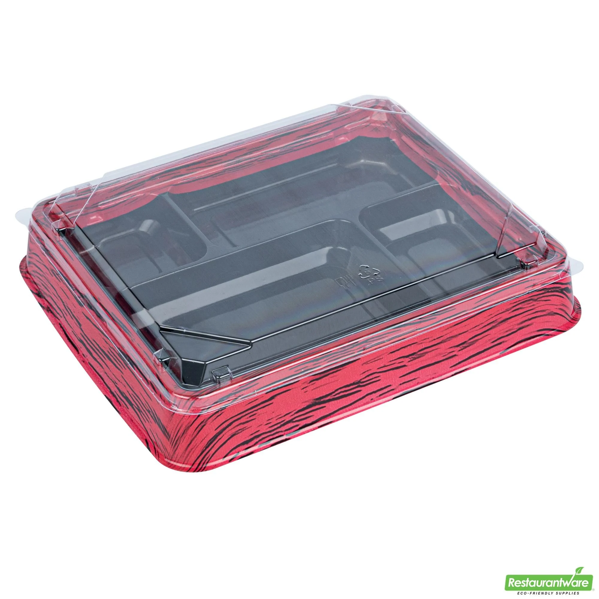 Lids, Bento Tek, Plastic, Clear, Rectangular, for 15 Ounce Bento Box,50 - 1 EACH