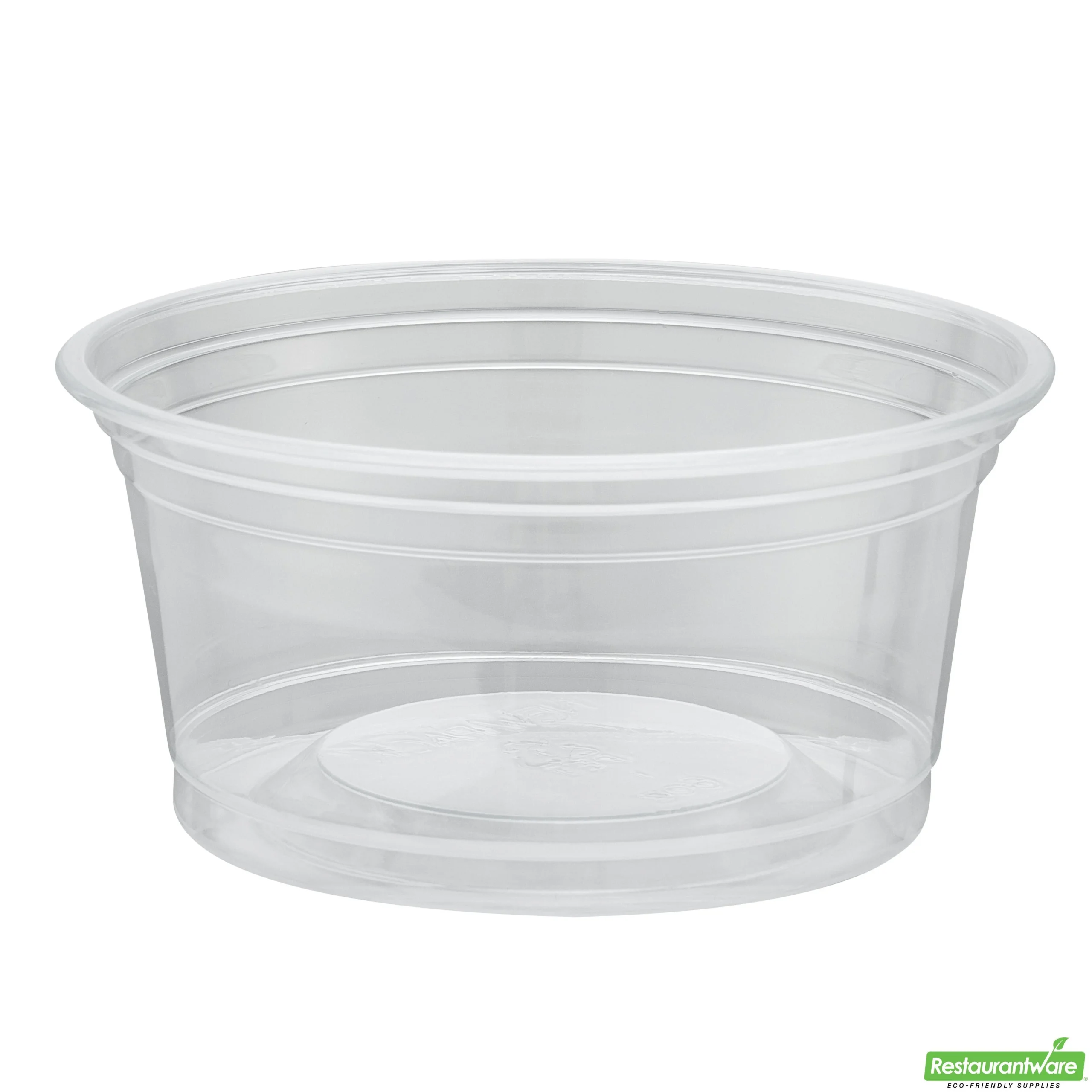 Cups, Dessert, RW Base 6 Ounce, Plastic, Clear, 3.75 x 3.75 x 1.75 Inch, Round,10 - 50 COUNT