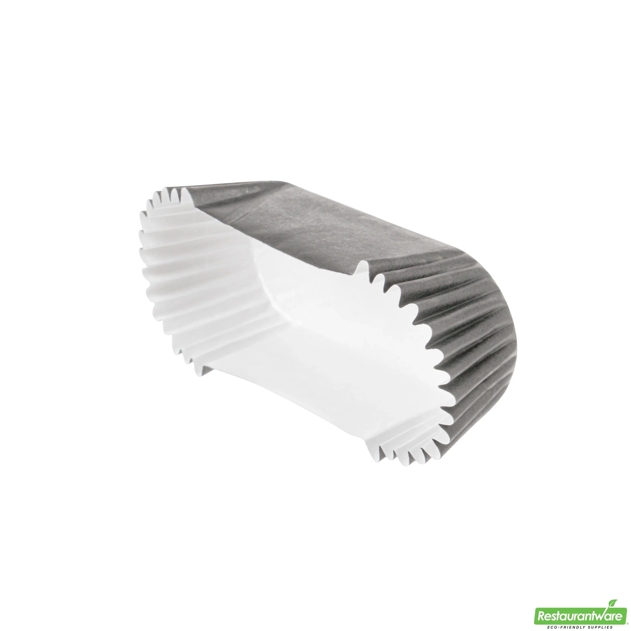 Cups, Baking, 1 Ounce, Paper, Gray, Ridged, 3.50 x 1.50 x 0.75 Inch, Elliptical,200 - 1 EACH