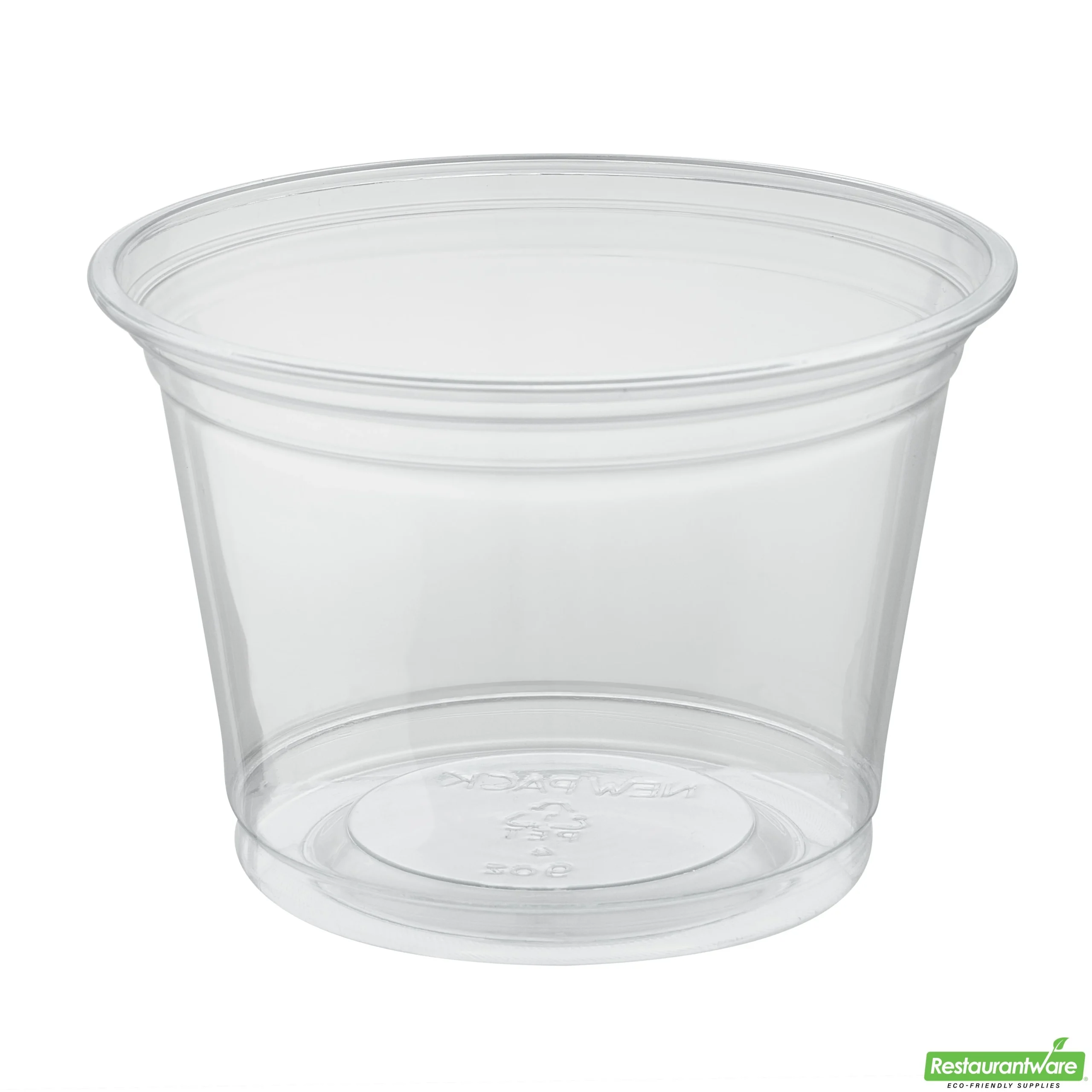 Cups, Dessert, RW Base 9 Ounce, Plastic, Clear, 3.75 x 3.75 x 2.75 Inch, Round,10 - 50 COUNT