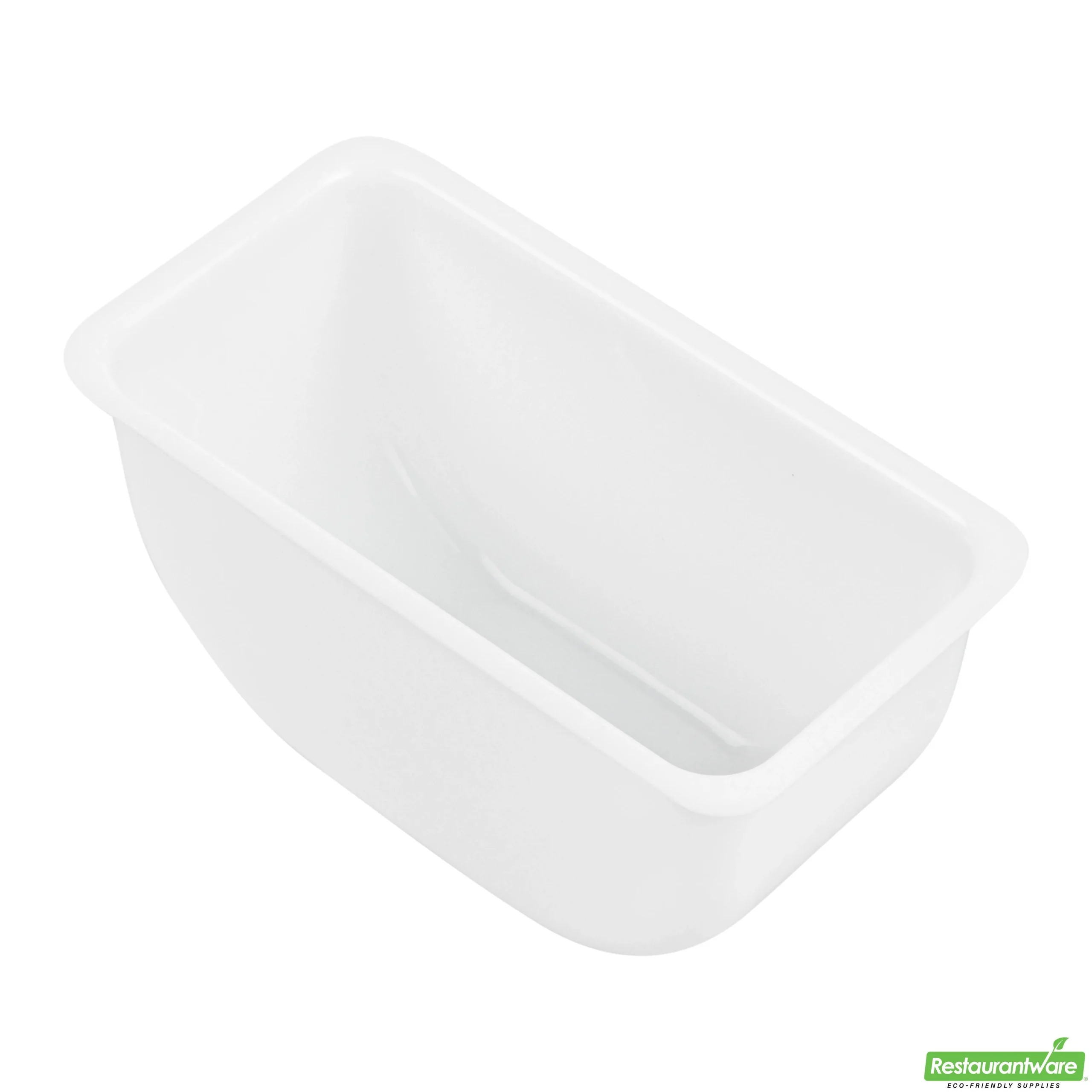 Inserts, Bar Lux 1 Pint, White, Plastic, for 6-Compartment Condiment Caddy,6 - 1 EACH