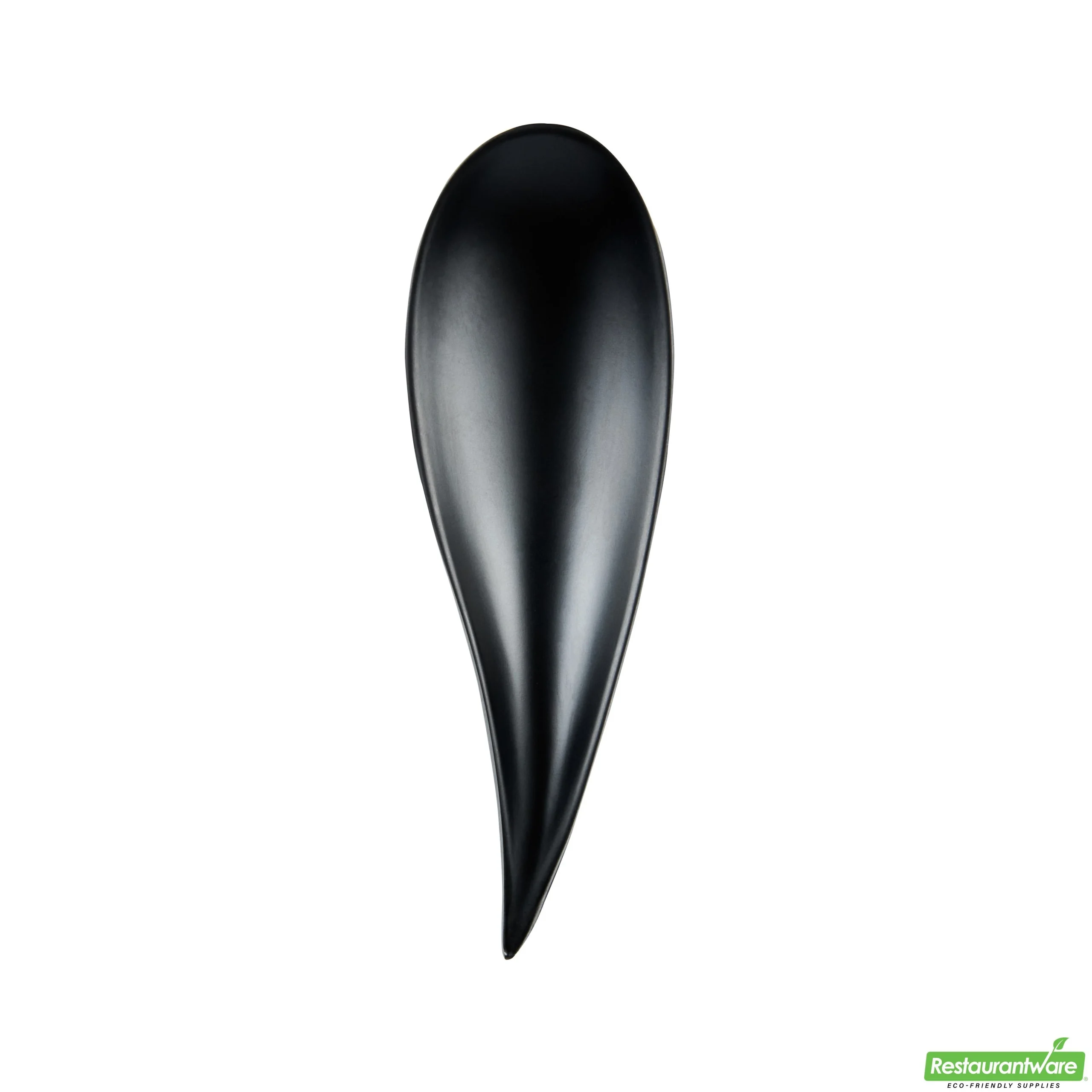 Spoons, Tasting, 4.25 Inch, Japonais, Black, Voga Melamine, 4.25 Linear Inch,1 - 10 COUNT