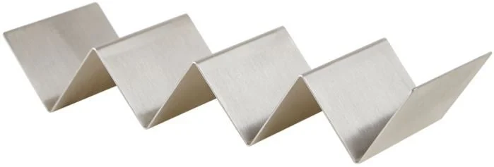 Holders, Taco, Stainless Steel, Holds 3 or 4 Tacos,4 - 12 COUNT
