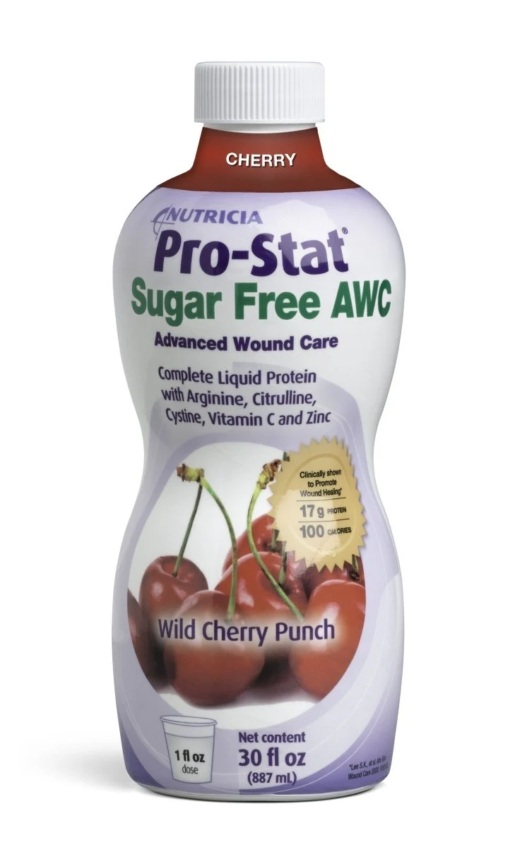 Supplement, Protein Drink, Sugar-Free, Wild Cherry Punch, Single-Serve, Shelf-Stable,4 - 30 OUNCE