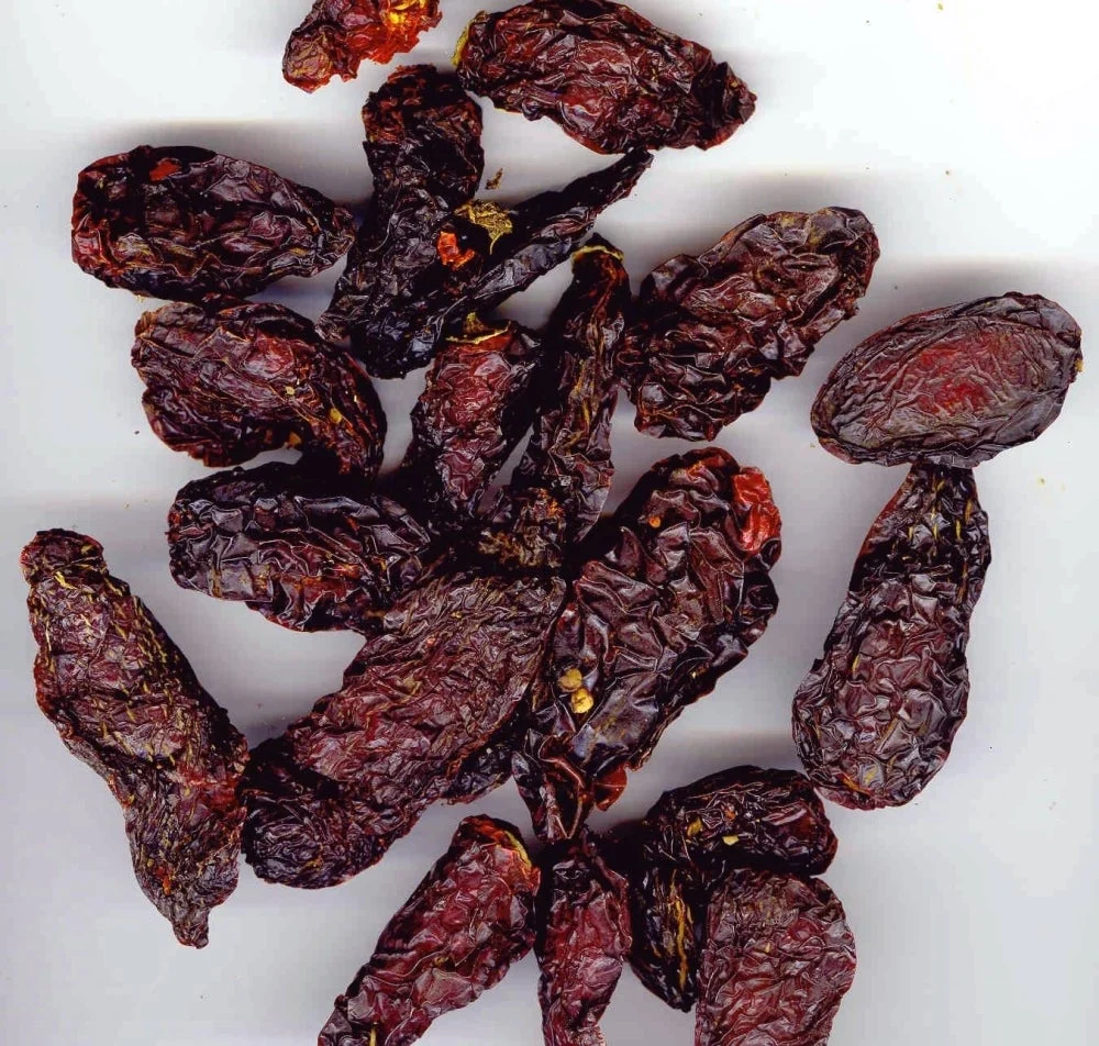 Peppers, Chipotle Morita Chili, Whole, Dried, Bulk,1 - 25 POUND