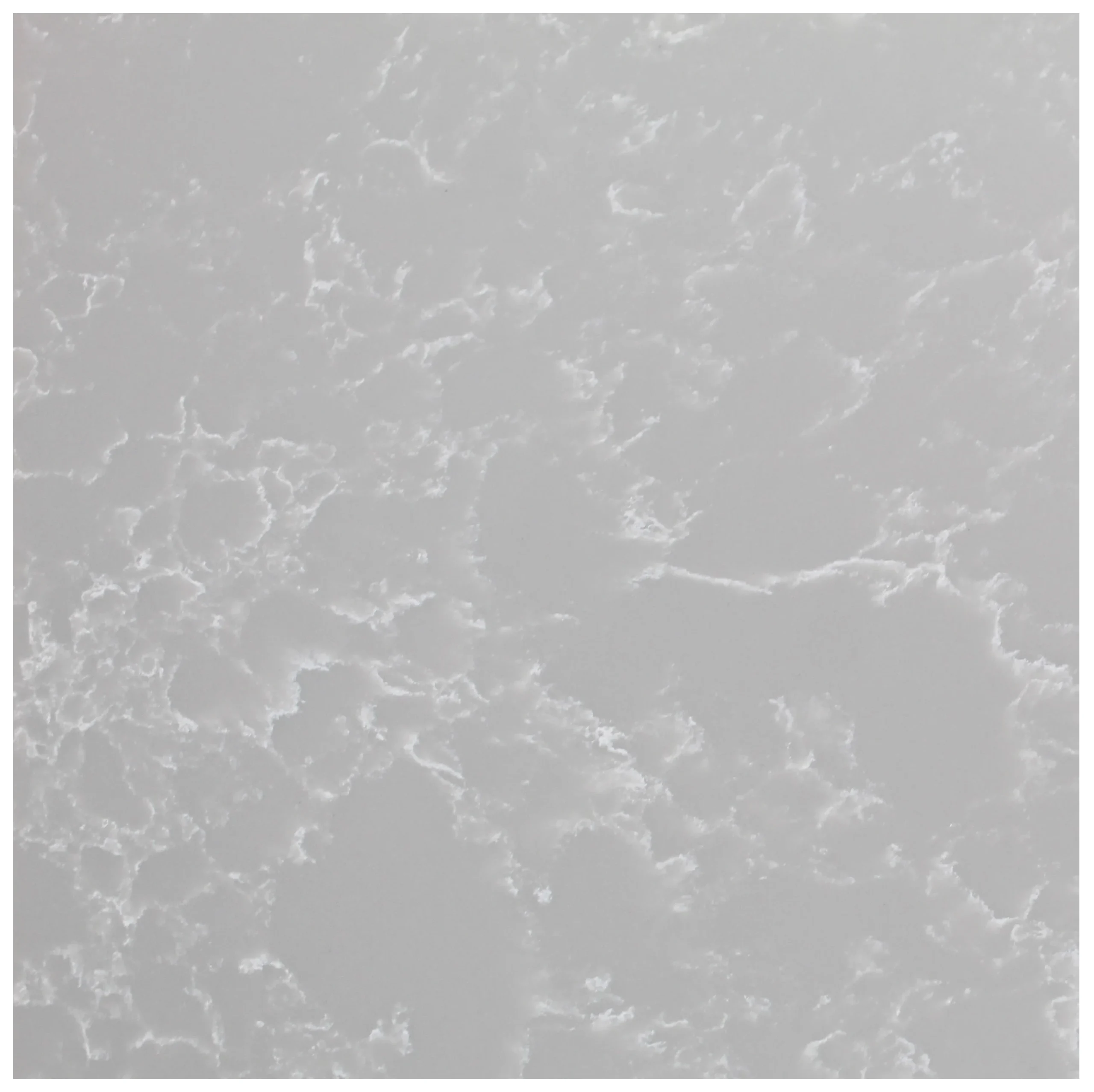 Tabletop, 36 x 36 Inch, Quartz, Nebula Gray,1 - 1 COUNT