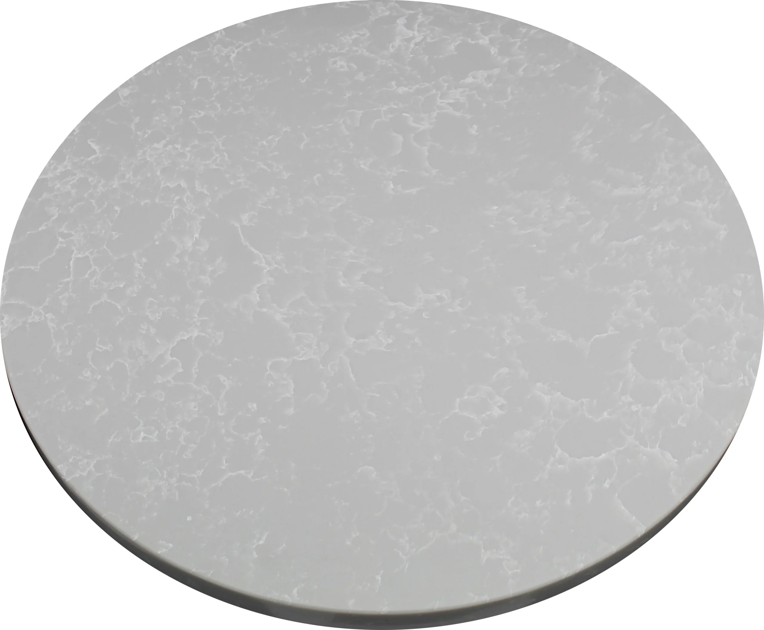 Tabletop, 48 Inch, Quartz, Nebula Gray, Round,1 - 1 COUNT