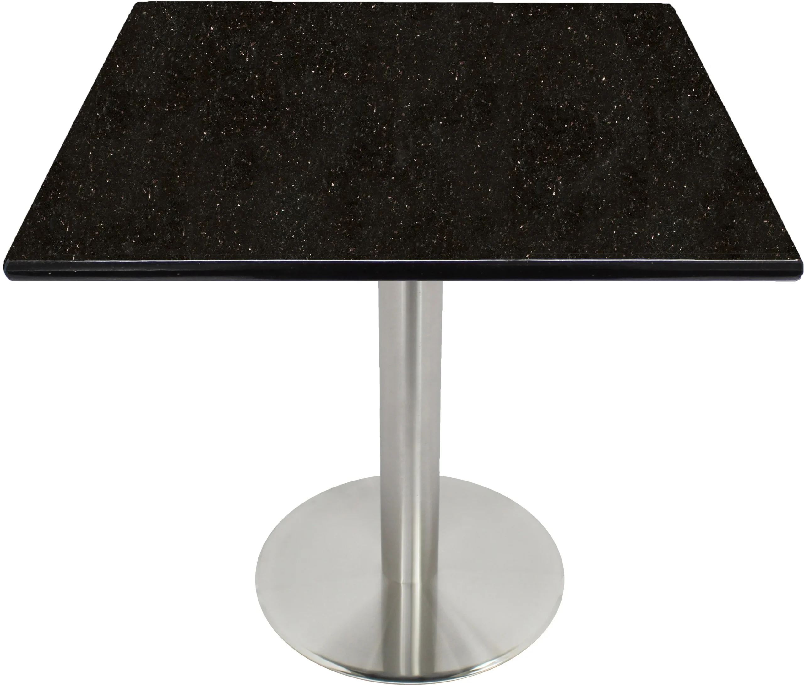 Tabletop, 36 x 36 Inch, Granite, Black Galaxy,1 - 1 COUNT