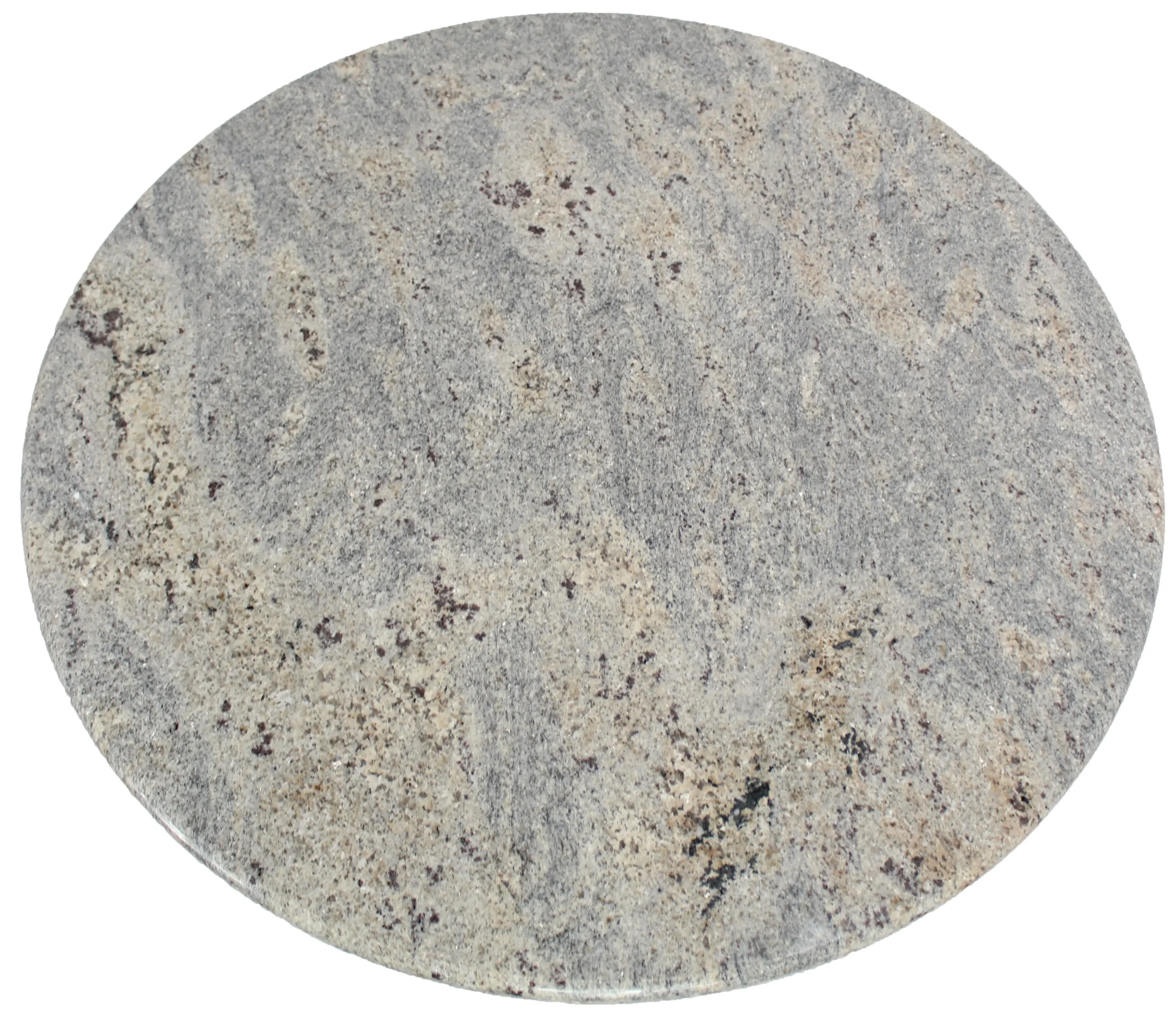 Tabletop, 30 Inch, Granite, Kashmir White, Round,1 - 1 COUNT