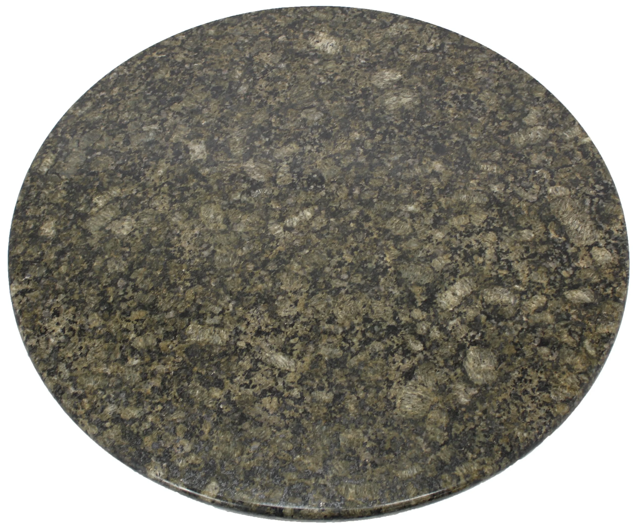 Tabletop, 30 Inch, Granite, Uba Tuba, Round,1 - 1 COUNT