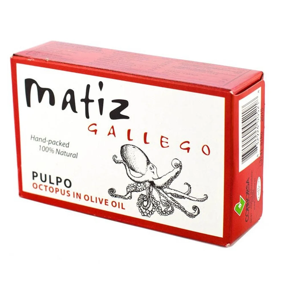 Octopus, Whole, in Olive Oil,12 - 4.2 OUNCE