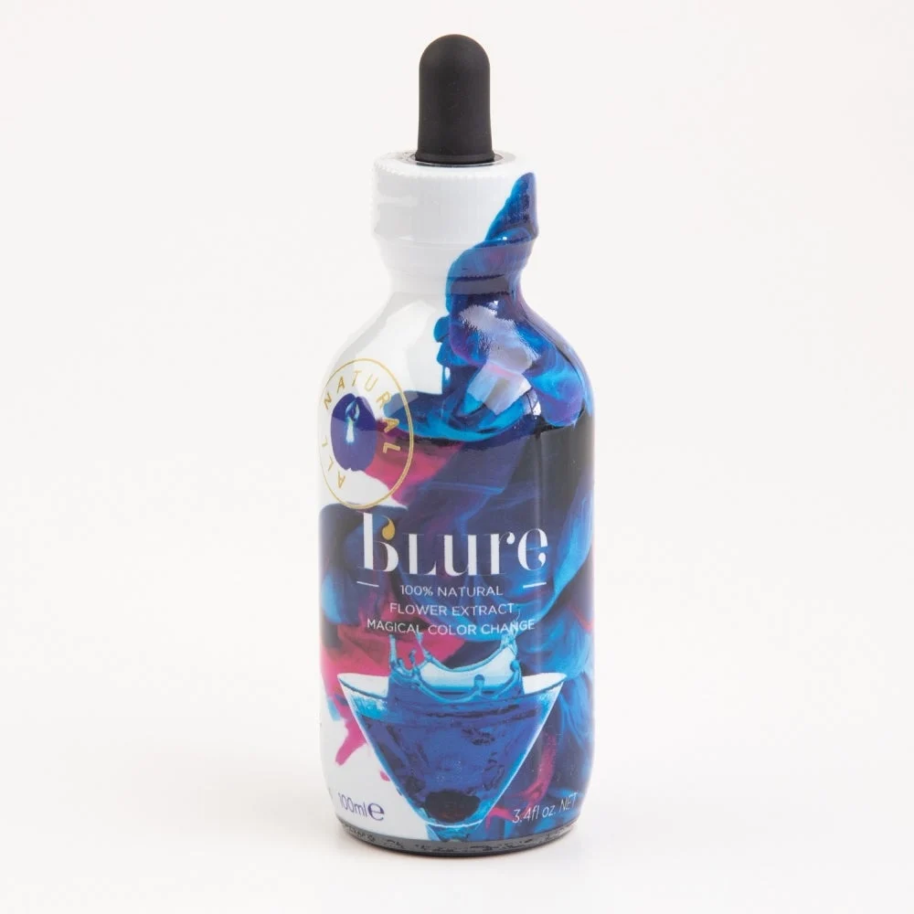 Cocktail Mix, Butterfly Pea Flower, Concentrate,6 - 3.4 FLUID