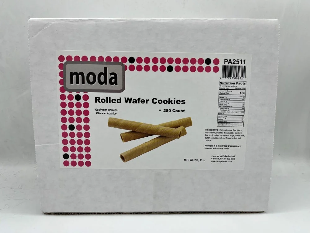 Cookies, Wafer, Rolled,2 - 280 COUNT