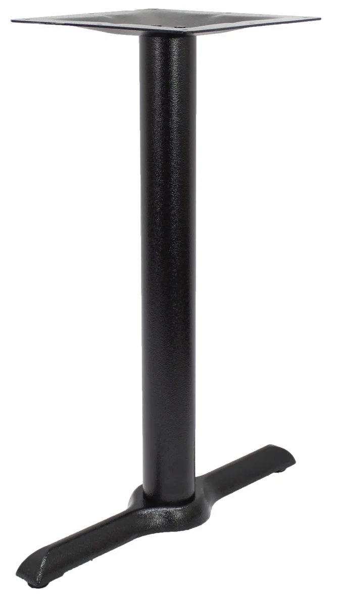 Table Base, 5 x 22 Inch, Bar Height, Semi-Gloss, Sun Beam Design,2 - 1 COUNT