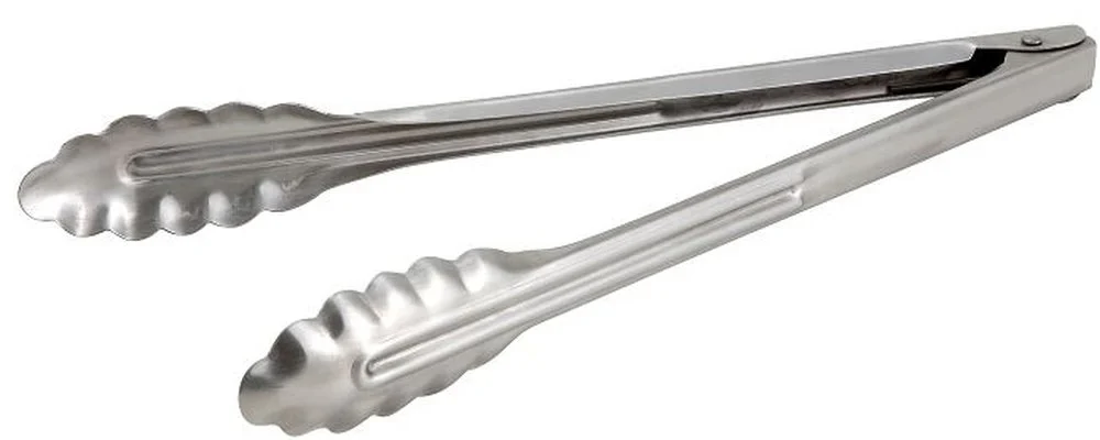 Tong, Utility, 12 Inch, Stainless Steel, Heavyweight,6 - 1 EACH