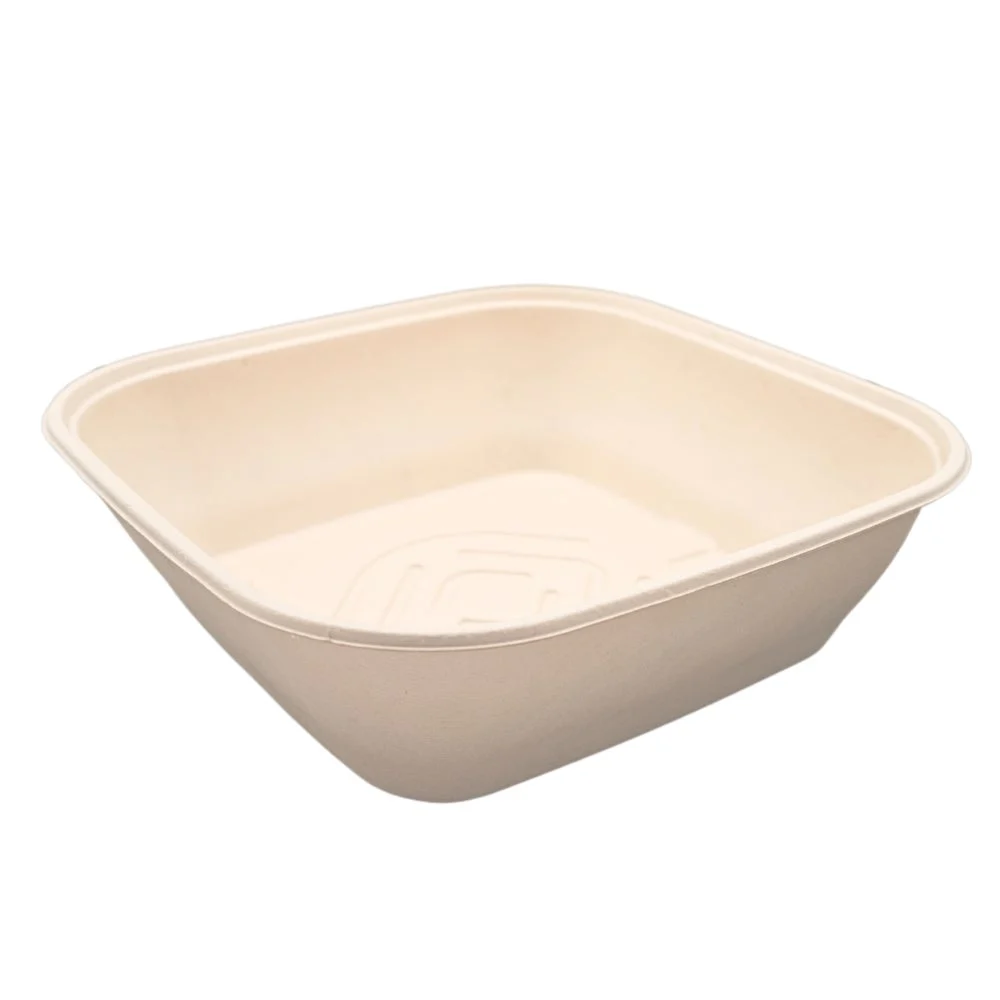 Tray, Catering, 240 Ounce, Bagasse, Square,25 - 1 COUNT