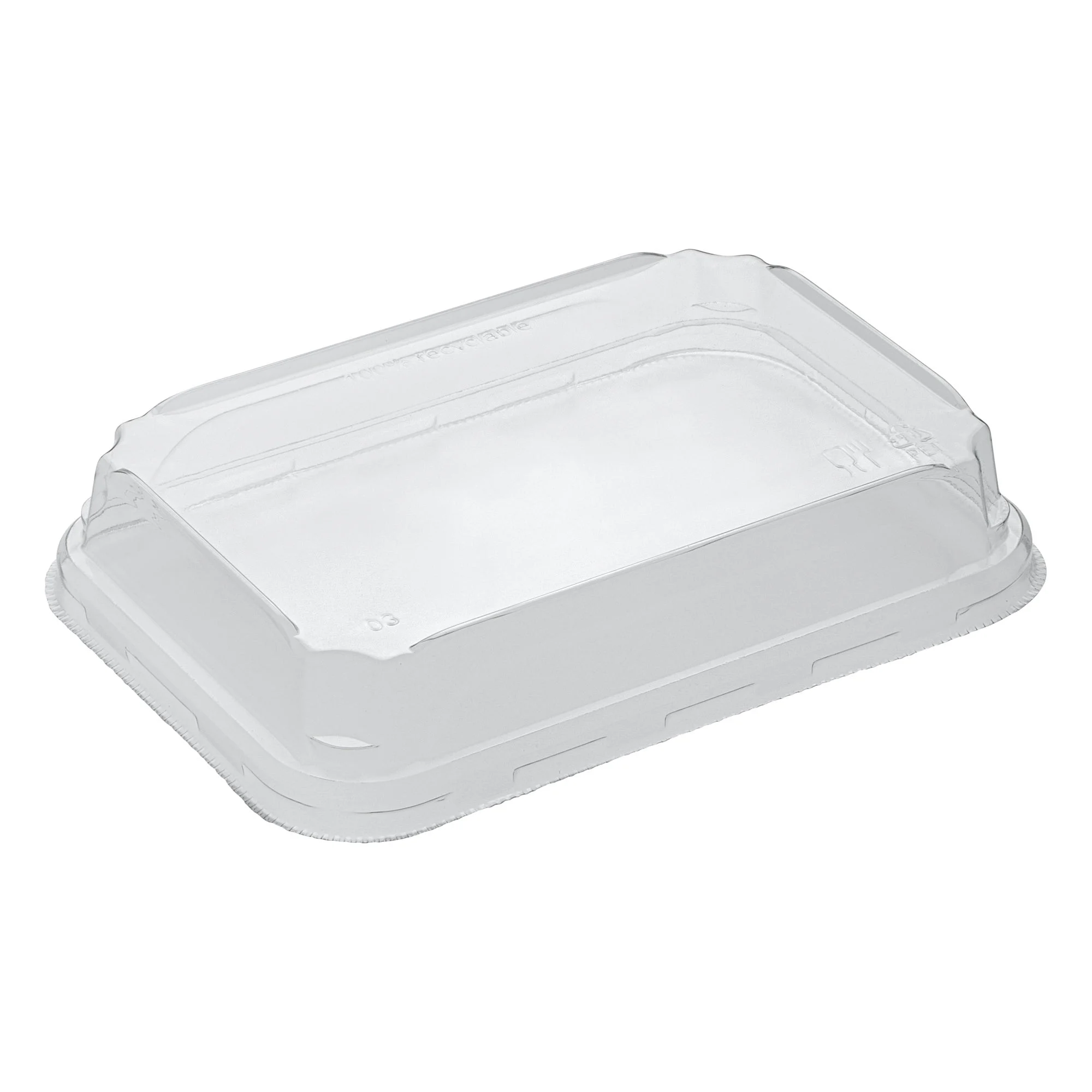 Lids, Matsuri Vision, Plastic, Clear, Anti-Fog, for 8 Ounce Sushi Containers, PET,50 - 1 EACH