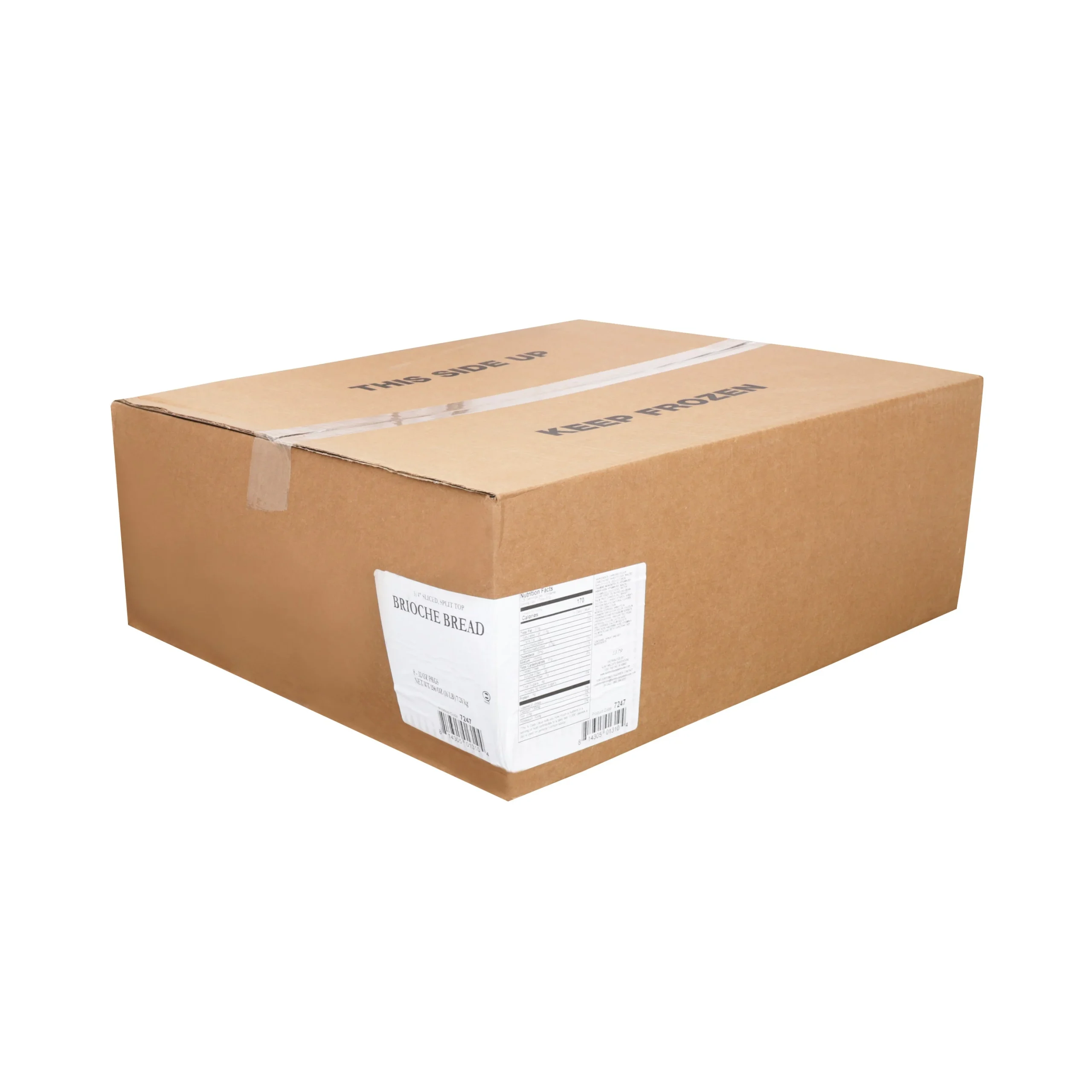 Perfection Bakeries Brioche Bread 4 Inch es 32 Ounce Size - 8 Per Case.