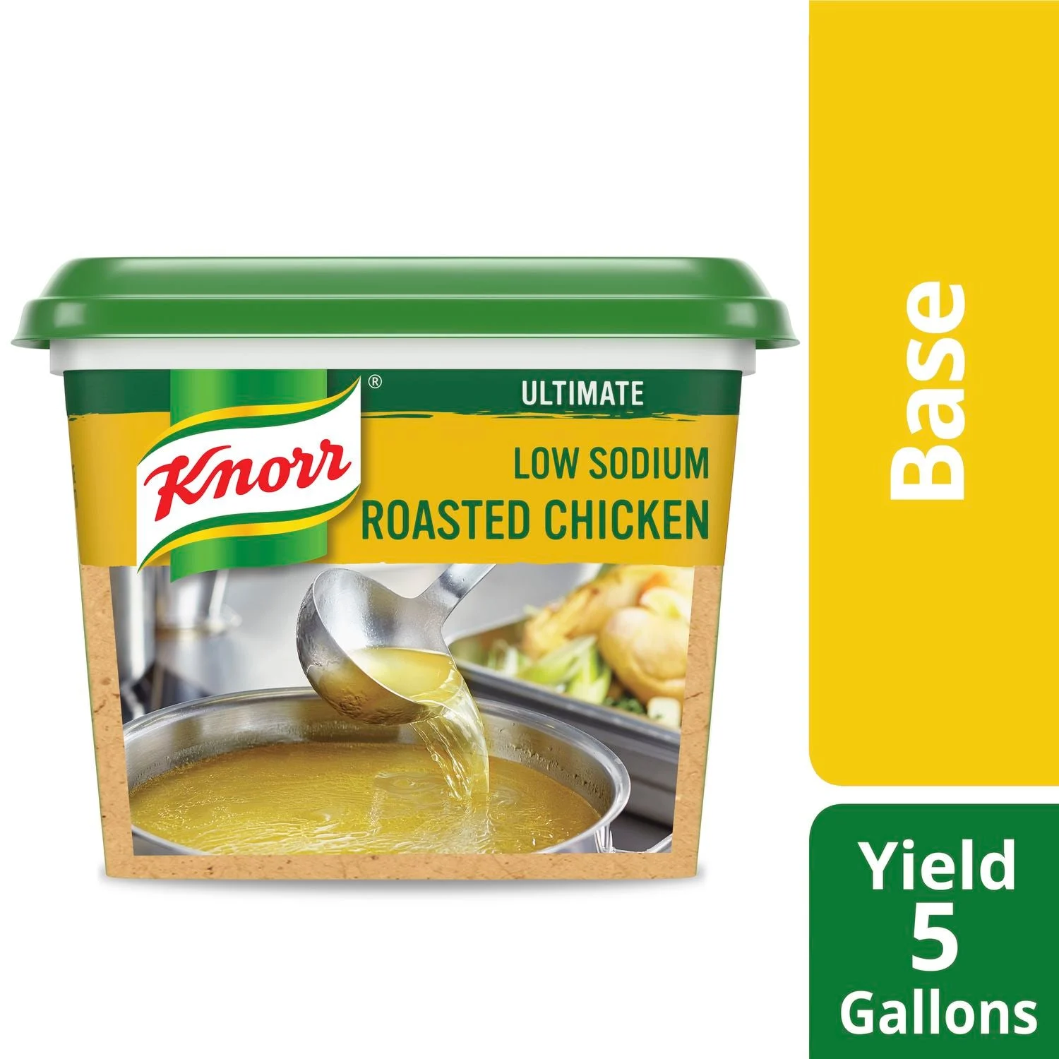 Knorr Ultimate Bases Bouillions Chicken Gluten Free 1 Pound Each - 6 Per Case.