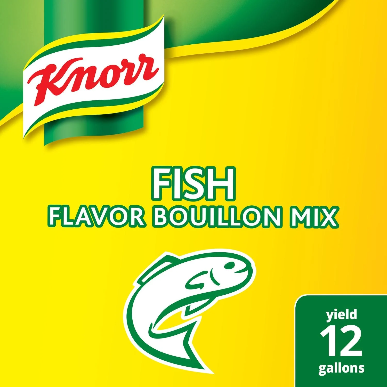 Knorr Bouillon Paste Tub Fish Packof 1.99 Pound Each - 6 Per Case.