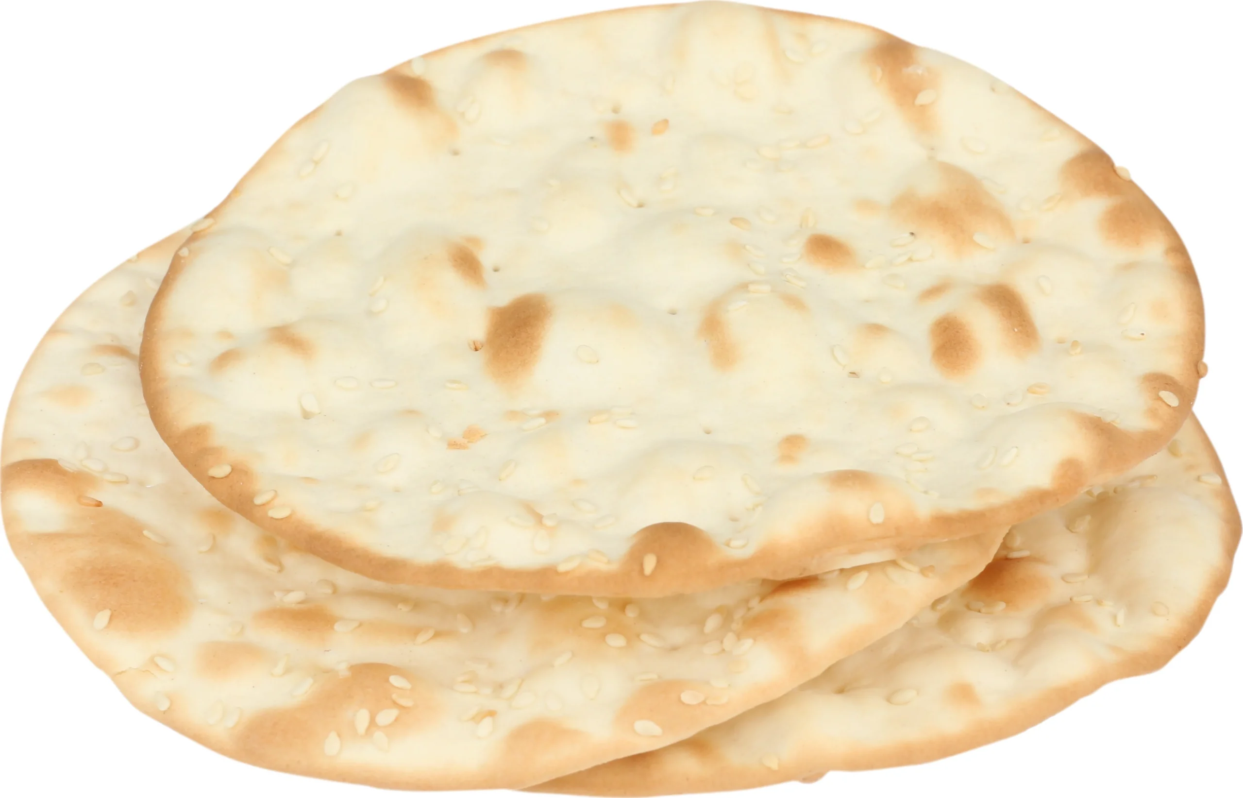 Lahvosh Crackerbread 5 Inch  Rounds Original 15 Ounce Size - 6 Per Case.