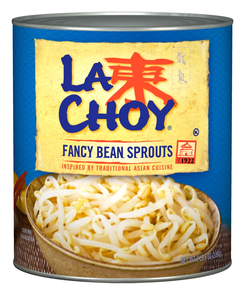 Fancy Bean Sprouts 102 Ounce Size - 6 Per Case.