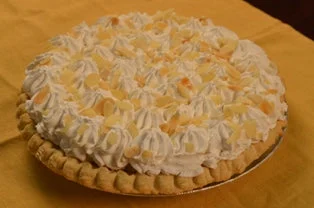 Pie 10 Inch Banana Cream No Sugar Added 43 Ounce Size - 4 Per Case.