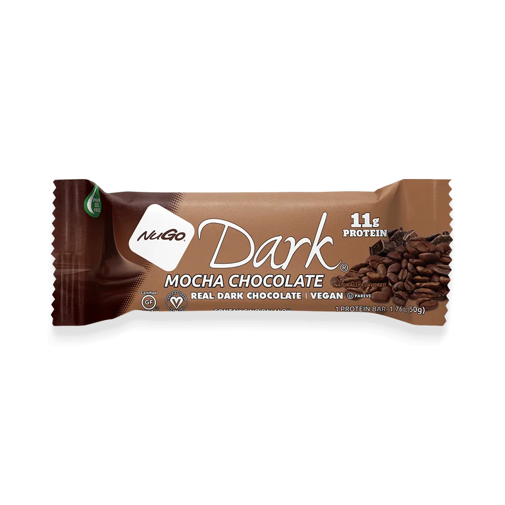 NuGo Dark Mocha Chocolate Bar