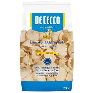 De Cecco Lumaconi Rigati No 123 500g