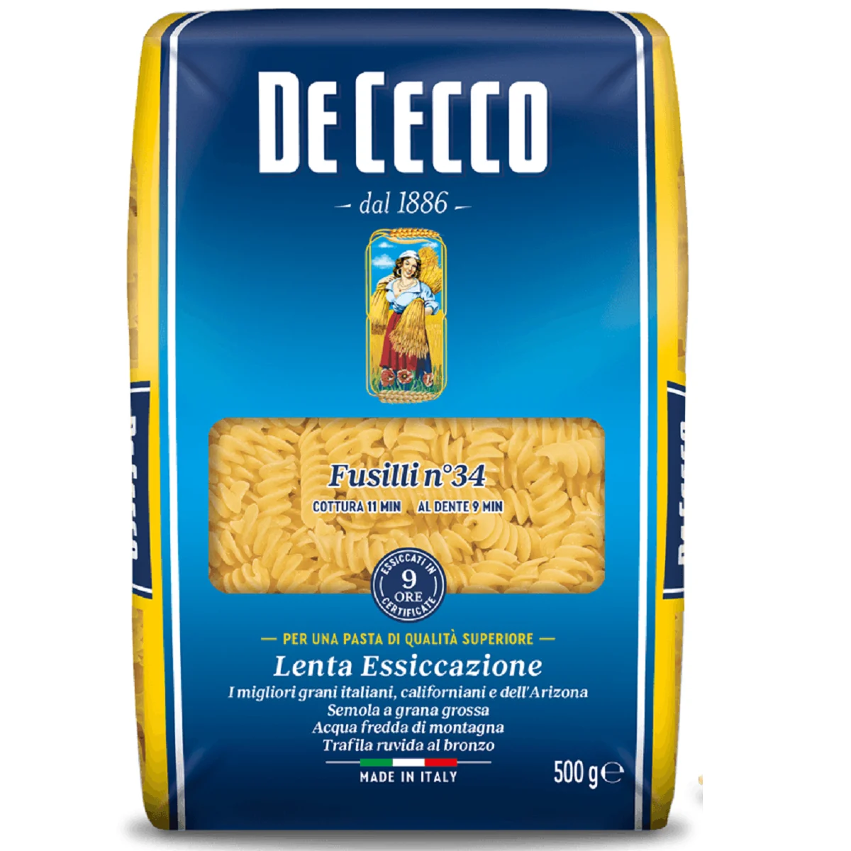 De Cecco Fusilli No 34 500g