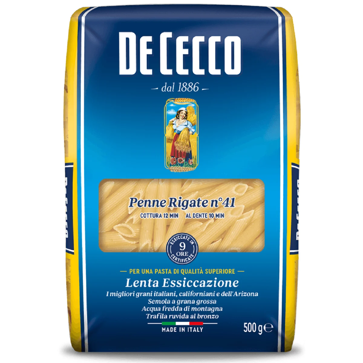 De Cecco Penne Rigate No 41 1Kg