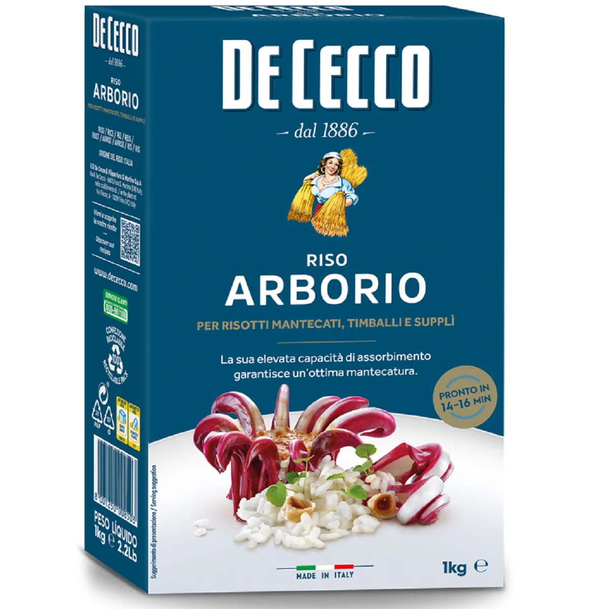 De Cecco Riso Arborio 1Kg