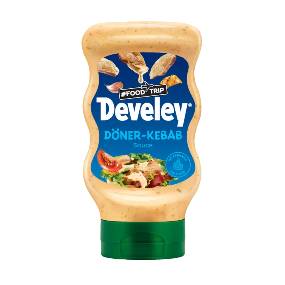 Develey Food Trip Döner-Kebab Sauce Vegan 300ml / 10.14fl.oz.