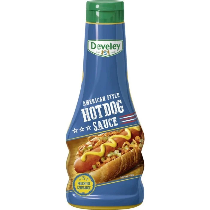 Develey American Style Hot Dog Sauce 250ml / 8.45 fl. oz.