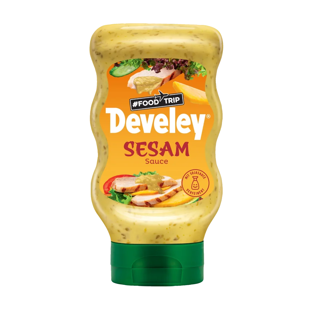 Develey Food Trip Sesam Sauce Vegan 300ml / 10.14fl.oz.
