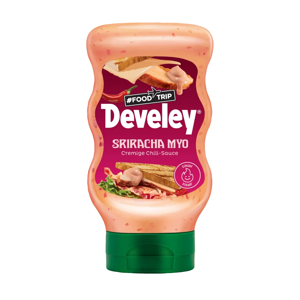 Develey Food Trip Sriracha Myo Sauce 300ml / 10.14fl.oz.