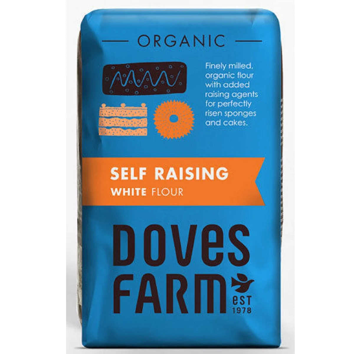Doves Farm Organic Self Raising White Flour 1kg