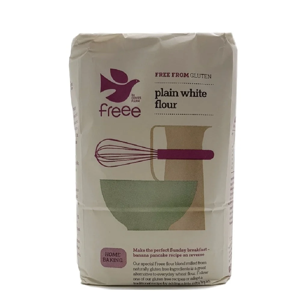 Doves Farm Plain White Gluten Free Flour 1kg