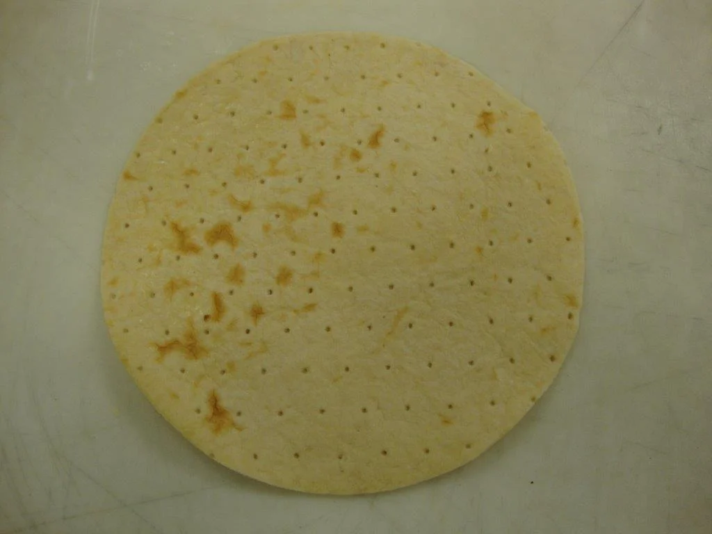 Pizza Crust Par Baked Thin Crust 80 Count Packs - 1 Per Case.