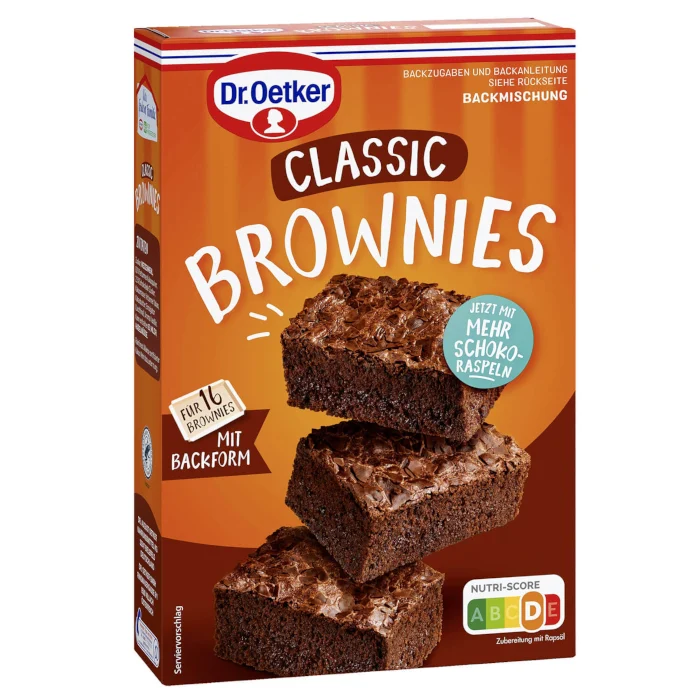 Dr. Oetker Classic Brownies Backmischung 462g