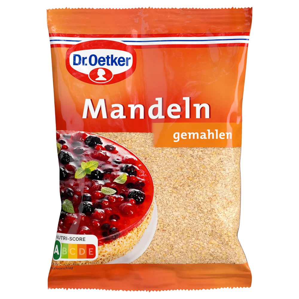 Dr. Oetker Mandeln gemahlen 100g / 3.52oz